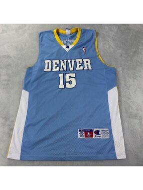 Vintage Champion Men’s Size XL Carmelo Anthony Denver Nuggets Basketball Jersey
